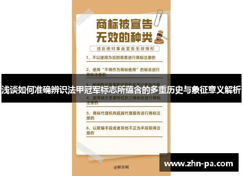 浅谈如何准确辨识法甲冠军标志所蕴含的多重历史与象征意义解析